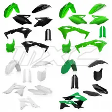 Acerbis Kawasaki Full Kit - Komplett Plastik Kit Direkt Vom Hersteller