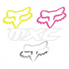 Neu Fox FOX Head TDC Sticker 4inch