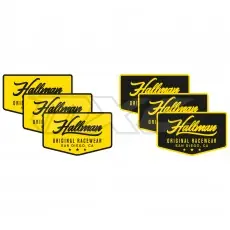 Garantierte Lieferung Thor Hallman 6-Pack Decals black yellow