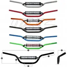 Heißes Angebot Renthal Offroad Lenker Standard 22,2 mm