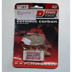 Direktkauf Goldfren Bremsbeläge 167 AD cermaic carbon Kawasaki & Suzuki