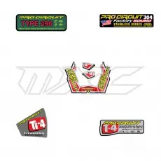 Saisonangebot Pro Circuit Exhaust Decals