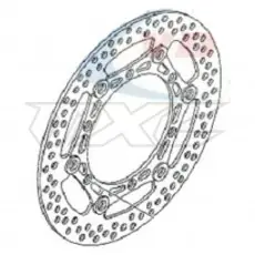 Yamaha Original Bremsscheibe vorn 250mm YZF250 01-15/YZF450 03-15/YZF426 00-02... Must-Have