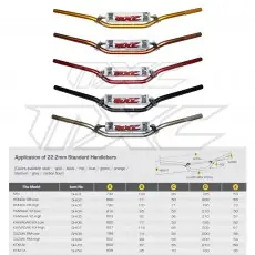 Bestseller MXC Lenker Mini 50ccm-85ccm 22mm