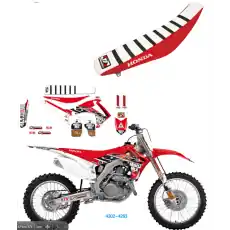 Heißes Angebot Black Bird Replica Team Graphic Kit + Seat Cover CR125 02-07/CR250 02-07