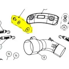 Sonderangebot Akrapovic Montagesatz Hitzeschutz Krümmer