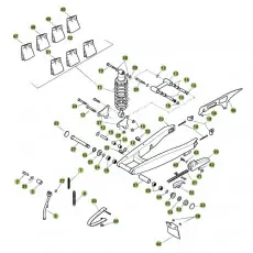 Kostenfreie Lieferung Beta Alp 4.0 07 Schwingarm/Federbein