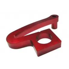 Achsblock mit Bremshalter rot Neue Kollektion