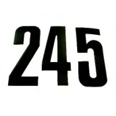 Billig ZAP Zahlen Standard 20 cm black