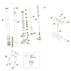 Beta RR300 14 Gabel Sonderaktion