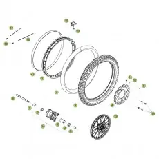 Beta RR50 Factory 13 Vorderrad 1 Günstig