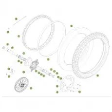 Super-Preis Beta RR300 15 Vorderrad