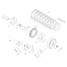 Geprüft Beta RR300 14 Primaertrieb-Kupplung