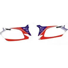 MXC Graphic Backgrounds Front Number Plate + Schwingenaufkleber CRF450 02-04 Expressversand