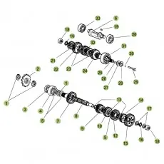 Markenware Beta RR50 10/11 Getriebe