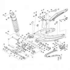 Meistverkauft Beta RR300 14 Schwingarm-Federbein 1