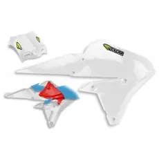Rabatt CYCRA Powerflow Intake Radiator Shrouds With Airbox Cover YZF250 14-18/YZF450 14-17 white