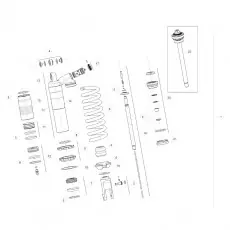Wochenendangebot Beta RR300 15 Schwingarm-Federbein 2