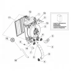 Schneller Versand Beta EVO250 09 Kühlsystem