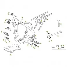 Top-Seller Beta RR450 08 Rahmen Zubehör