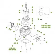 Kostenloser Rückversand Beta RR300 13 Zylinder-Zylinderkopf-Ventiltrieb