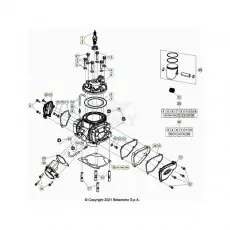 Beta RR300 22 Zylinder/Zylinderkopf/Ventiltrieb Kostenloser Rückversand