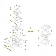 Beta RR450 Cross Country 12 Zylinder/Zylinderkopf/Ventiltrieb 1 Meistverkauft