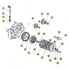 Beta RR50 Sport 17 Primärtrieb/Kupplung Neuheit