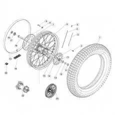 Beta EVO250 09 Hinterrad Saisonangebot