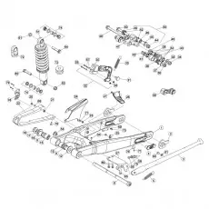 Beta EVO250 12 Schwingarm - Federbein Neue Ware