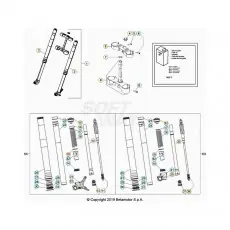 Beta RR350 21 Gabel Versand Am Gleichen Tag