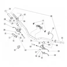Beta EVO125 12 Lenker - Armaturen Neue Kollektion