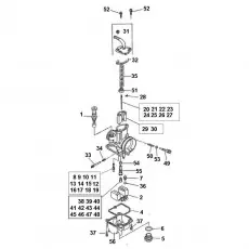 Garantierte Lieferung Beta EVO125 12 Vergaser 2