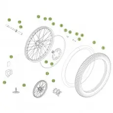 Nur Für Kurze Zeit Beta EVO200 09 Vorderrad