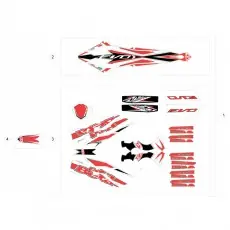 Schneller Versand Beta EVO125 16 Verkleidung - Sitzbank - Tank 2