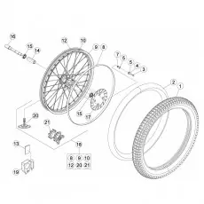 Wochenendangebot Beta EVO200 15 Vorderrad