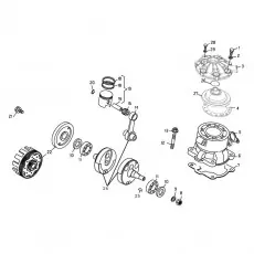 Nur Für Kurze Zeit Beta EVO200 12 Kurbelwelle - Kolben - Ausgleichswelle