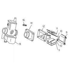 Beta EVO125 12 Vergaser 1 Neue Ware