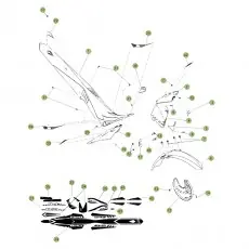 Beta EVO250 4T 10 Verkleidung/Sitzbank/Tank Knallerangebot