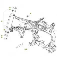 Beta EVO125 17 Rahmen/Ausleger Meistverkauft