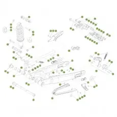 Beta EVO250 4T 16 Schwingarm/Federbein Kracherpreis