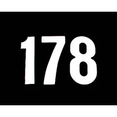 ZAP Zahlen Standard 15cm weiß Sofort Bestellen