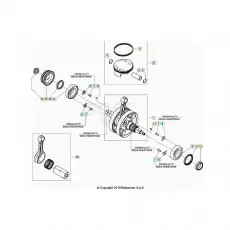 Neue Ware Beta RR390 21 Kurbelwelle/Kolben/Ausgleichswelle 2