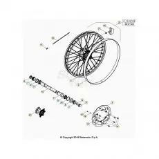 Gratis Versand Beta RR350 21 Vorderrad