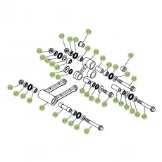 Top-Preis Beta RR450 08 Schwingarm - Federbein 2