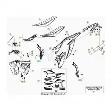 Beta RR390 21 Verkleidung/Sitzbank/Tank 1 Saisonangebot