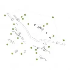 Mega-Angebot Beta EVO300 Factory 15 Lenker/Armaturen