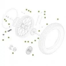 Direktkauf Beta EVO250 4T 10 Hinterrad