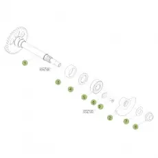 Beta RR350 16 Kurbelwelle - Kolben - Ausgleichswelle 1 Beliebt