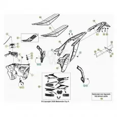 Top-Seller Beta RR350 21 Verkleidung/Sitzbank/Tank 1
